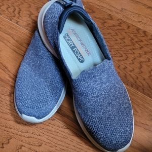 Skechers Stretch Knit Washable Slip On Shoes, Women's Size 8